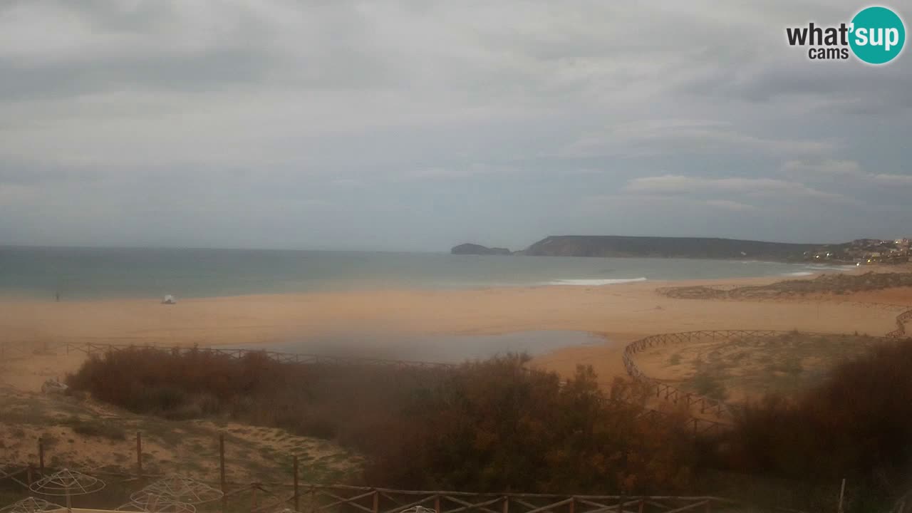 Web kamera Torre dei Corsari – Pogled uživo na plažu s Punta Usai