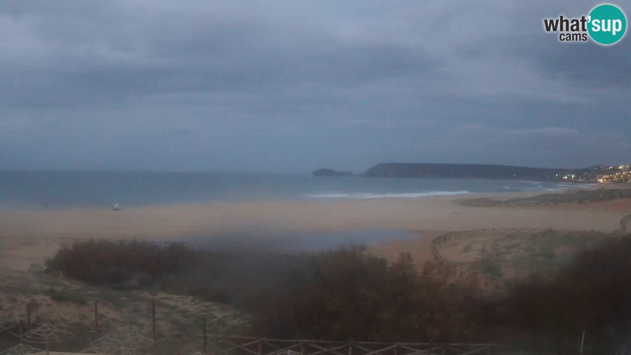 Webcam Torre dei Corsari – Vista live sulla spiaggia da Punta Usai