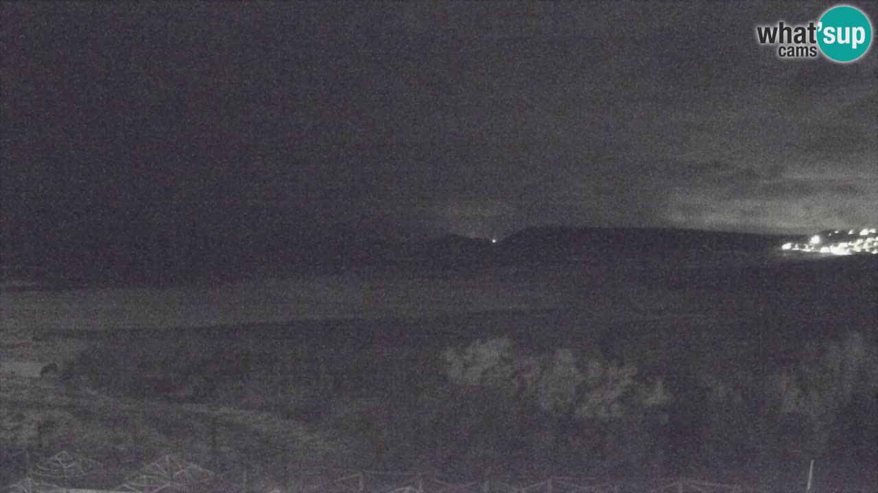 Webcam Torre dei Corsari – Vista live sulla spiaggia da Punta Usai