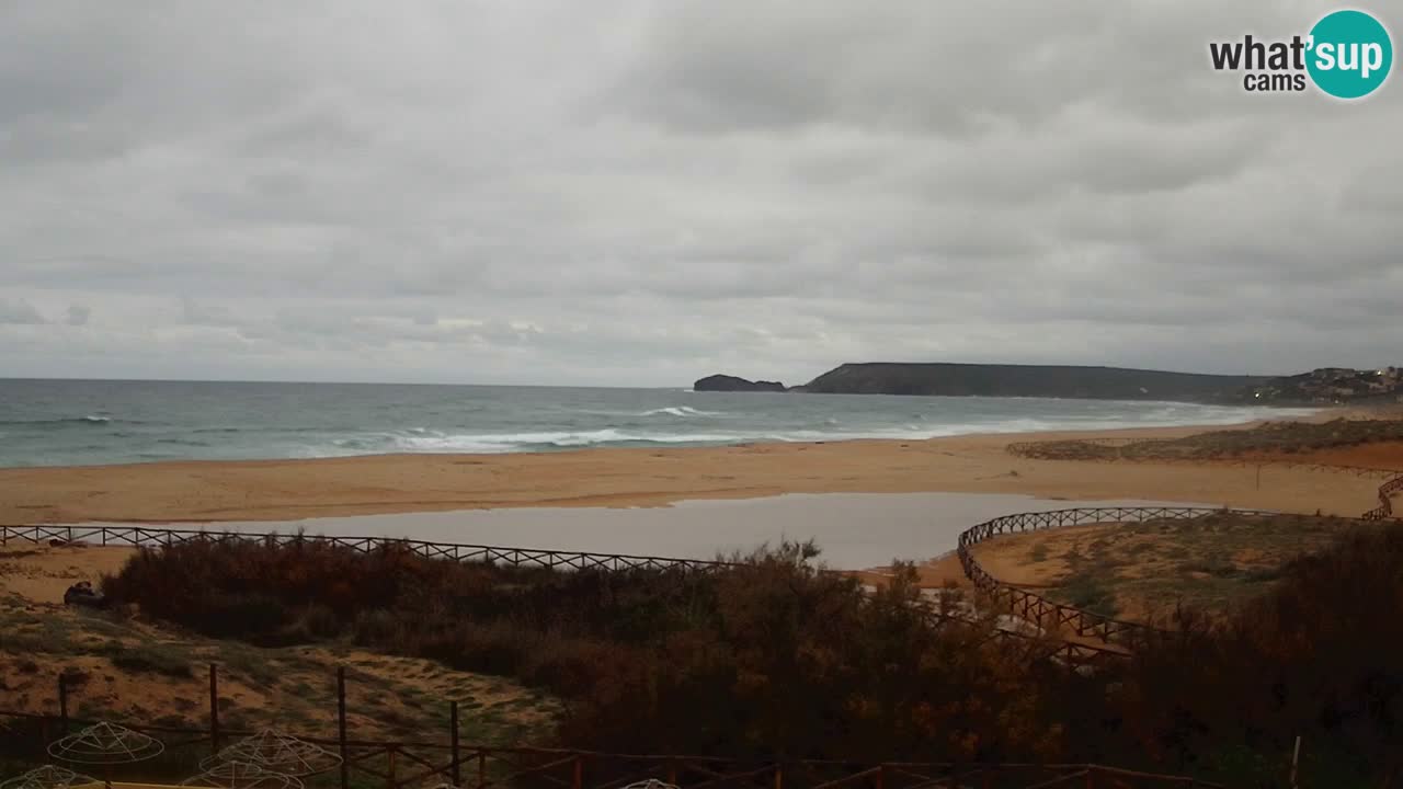 Webcam Torre dei Corsari – Live Beach View from Punta Usai
