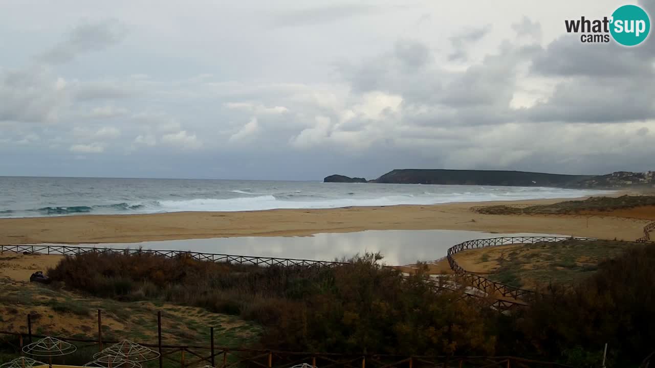 Webcam Torre dei Corsari – Vista live sulla spiaggia da Punta Usai