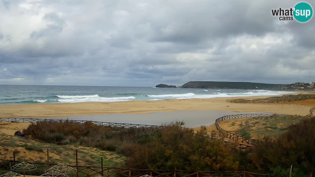 Spletna kamera Torre dei Corsari – Pogled v živo na plažo s Punta Usai