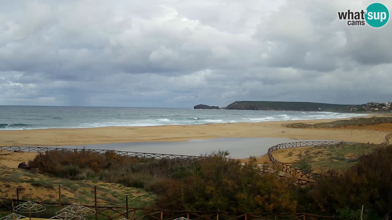 Webcam Torre dei Corsari – Vista live sulla spiaggia da Punta Usai