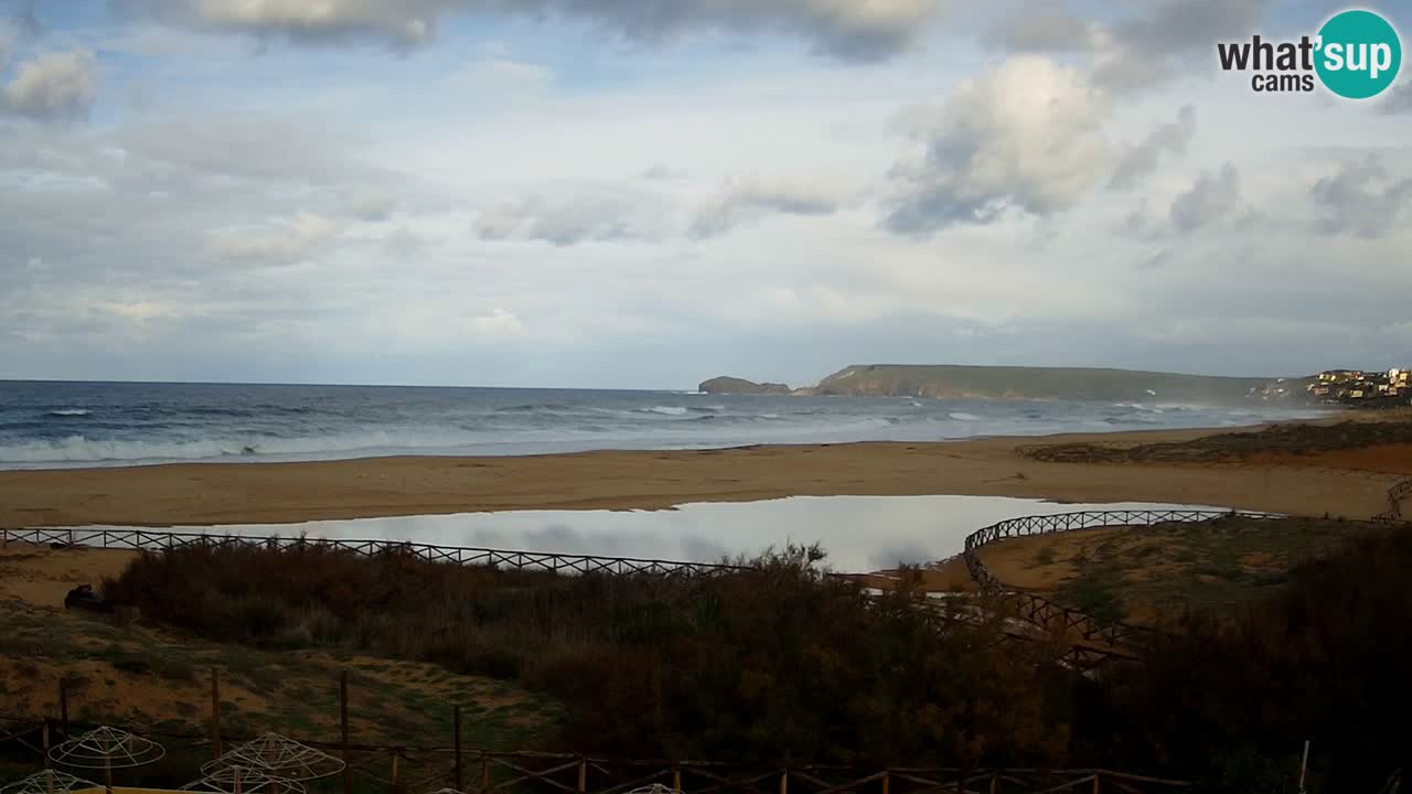 Webcam Torre dei Corsari – Live Beach View from Punta Usai