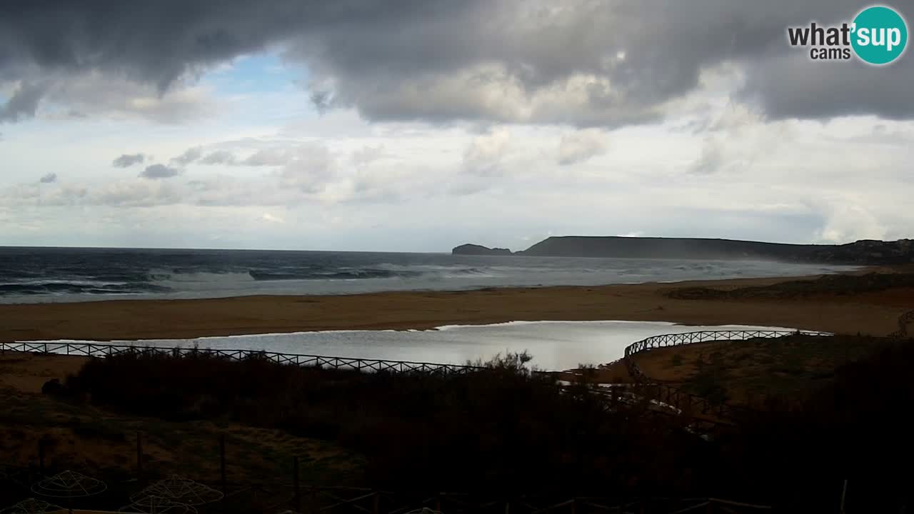 Spletna kamera Torre dei Corsari – Pogled v živo na plažo s Punta Usai