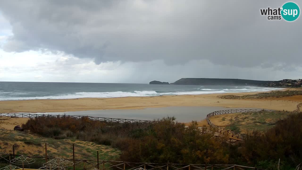 Cámara web Torre dei Corsari – Vista en directo de la playa desde Punta Usai
