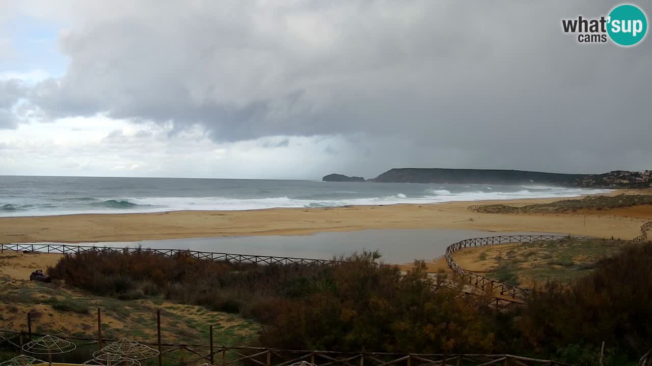 Webcam Torre dei Corsari – Vista live sulla spiaggia da Punta Usai