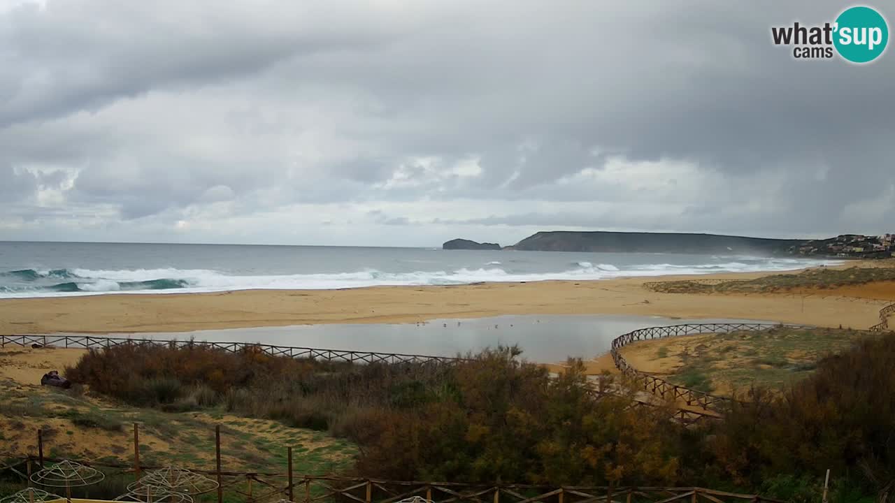 Webcam Torre dei Corsari – Vue en direct sur la plage depuis Punta Usai