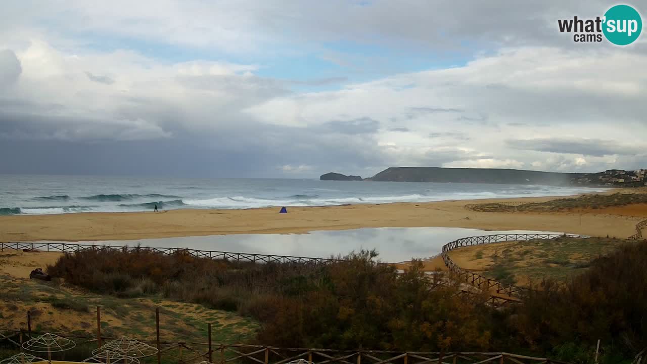 Webcam Torre dei Corsari – Liveblick auf den Strand von Punta Usai