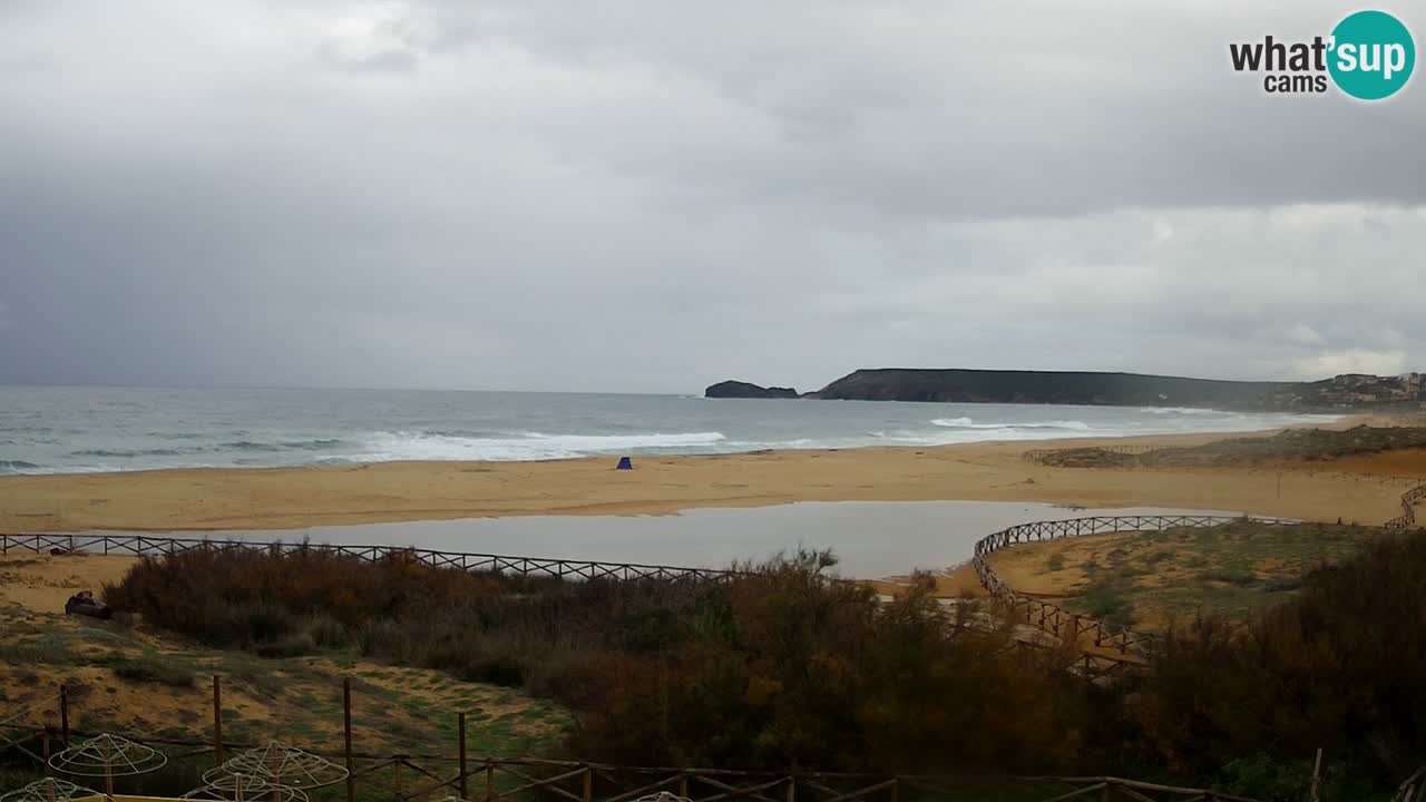 Webcam Torre dei Corsari – Vue en direct sur la plage depuis Punta Usai
