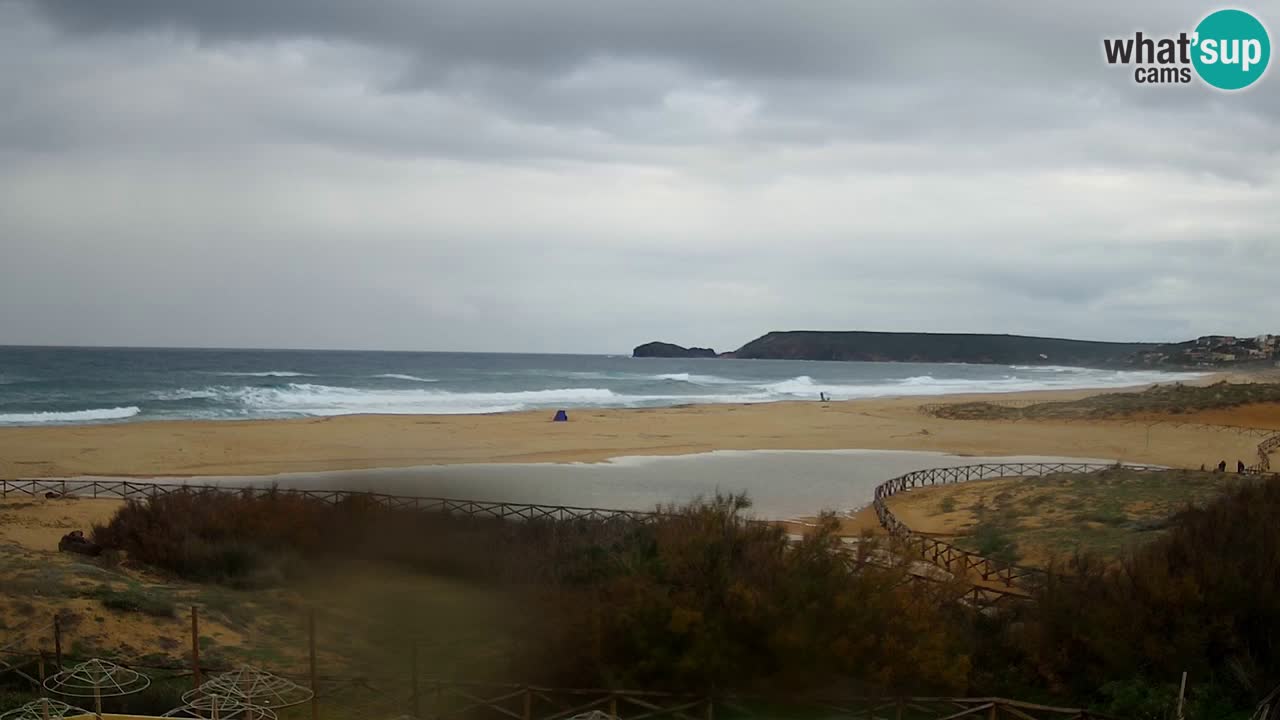 Webcam Torre dei Corsari – Vue en direct sur la plage depuis Punta Usai