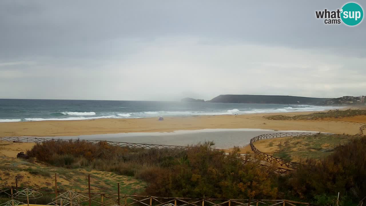 Webcam Torre dei Corsari – Vista live sulla spiaggia da Punta Usai