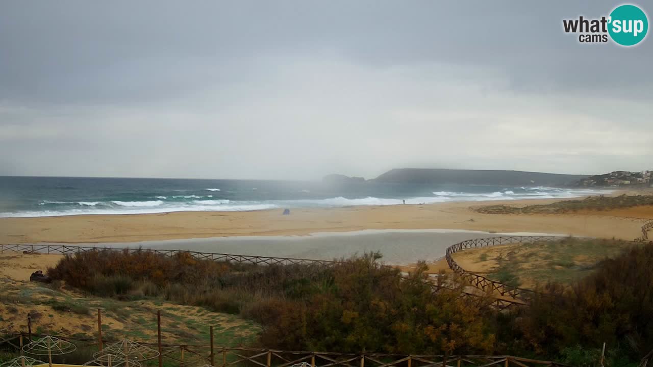 Webcam Torre dei Corsari – Live Beach View from Punta Usai
