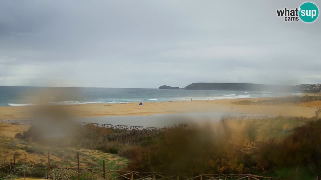 Webcam Torre dei Corsari – Liveblick auf den Strand von Punta Usai