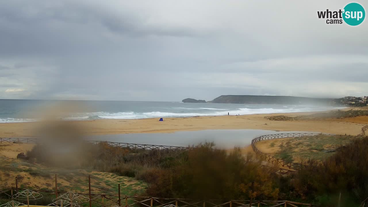 Webcam Torre dei Corsari – Vista live sulla spiaggia da Punta Usai