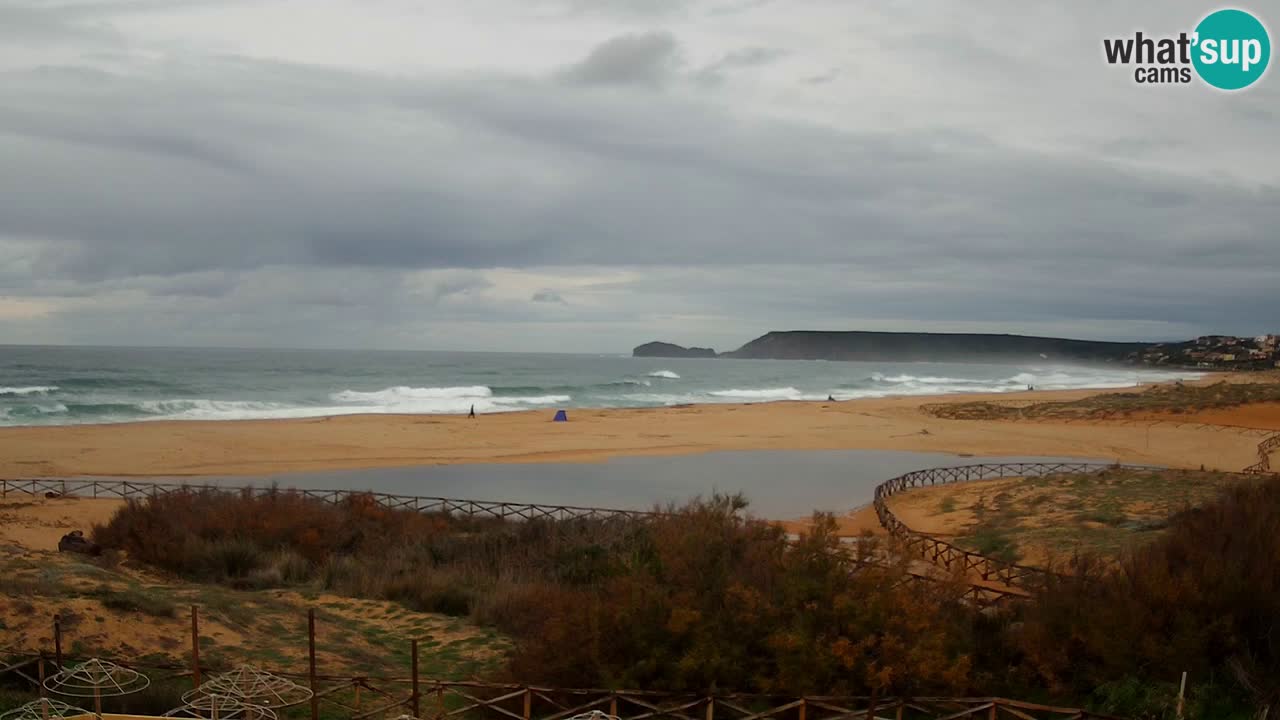 Webcam Torre dei Corsari – Liveblick auf den Strand von Punta Usai