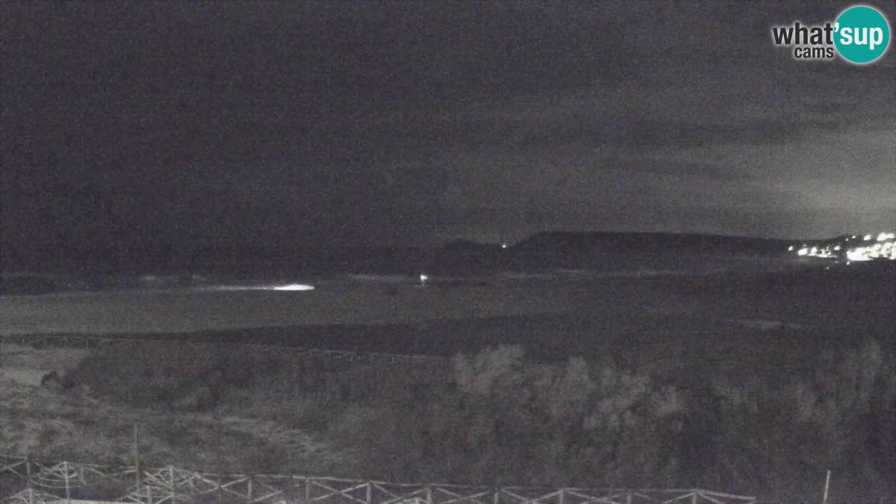 Webcam Torre dei Corsari – Vista live sulla spiaggia da Punta Usai