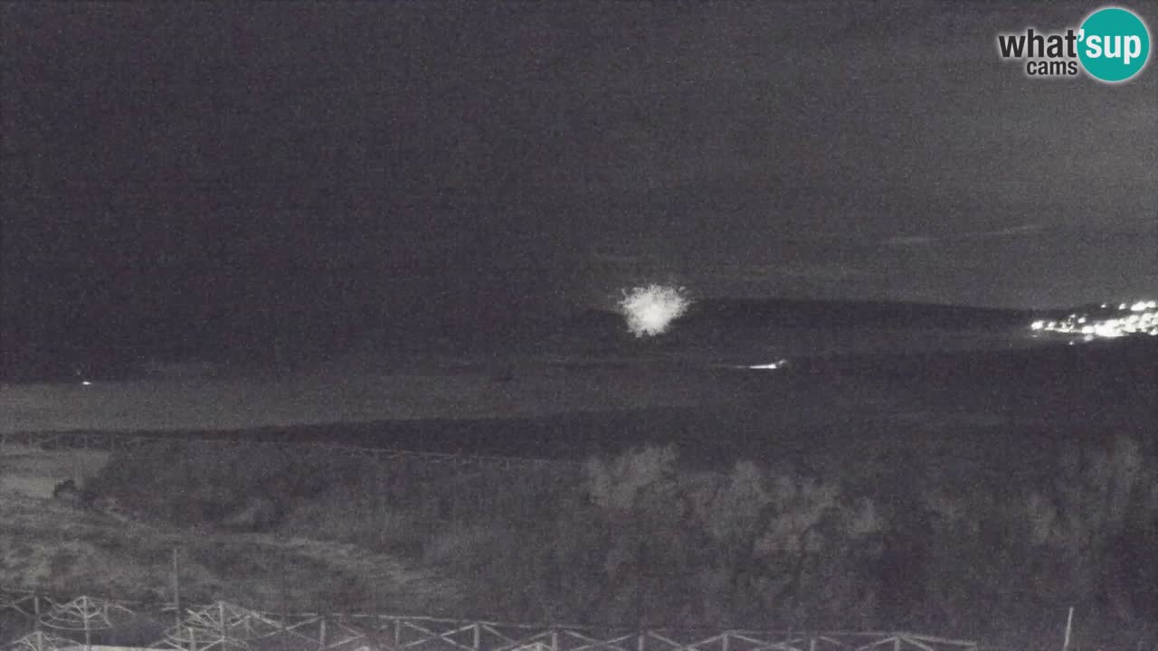 Webcam Torre dei Corsari – Liveblick auf den Strand von Punta Usai