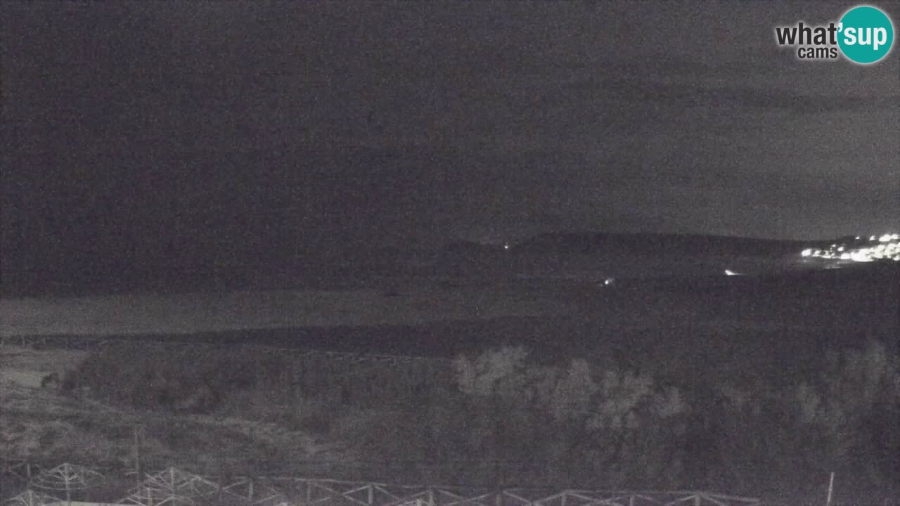 Webcam Torre dei Corsari – Liveblick auf den Strand von Punta Usai