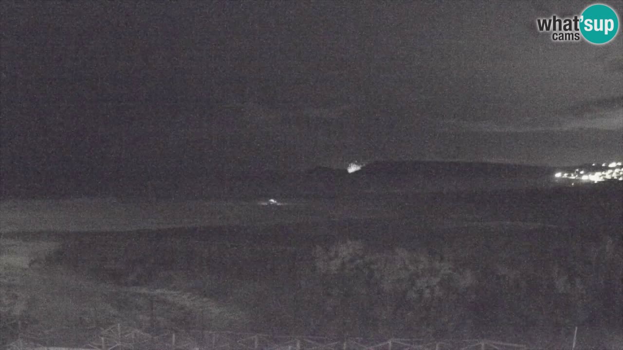 Webcam Torre dei Corsari – Vista live sulla spiaggia da Punta Usai