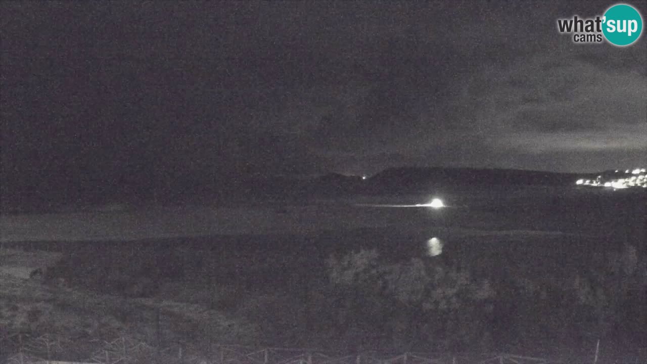 Cámara web Torre dei Corsari – Vista en directo de la playa desde Punta Usai