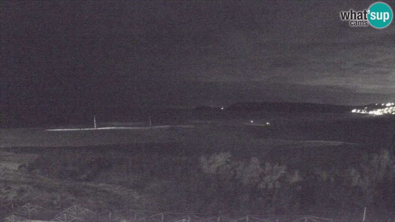 Webcam Torre dei Corsari – Vista live sulla spiaggia da Punta Usai