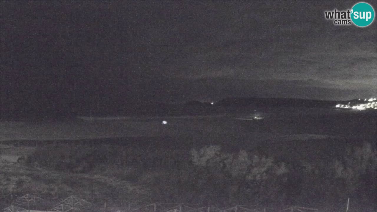 Webcam Torre dei Corsari – Liveblick auf den Strand von Punta Usai