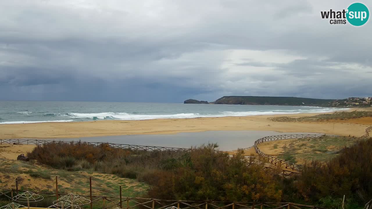 Webcam Torre dei Corsari – Vue en direct sur la plage depuis Punta Usai