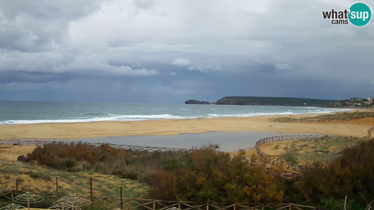 Webcam Torre dei Corsari – Liveblick auf den Strand von Punta Usai