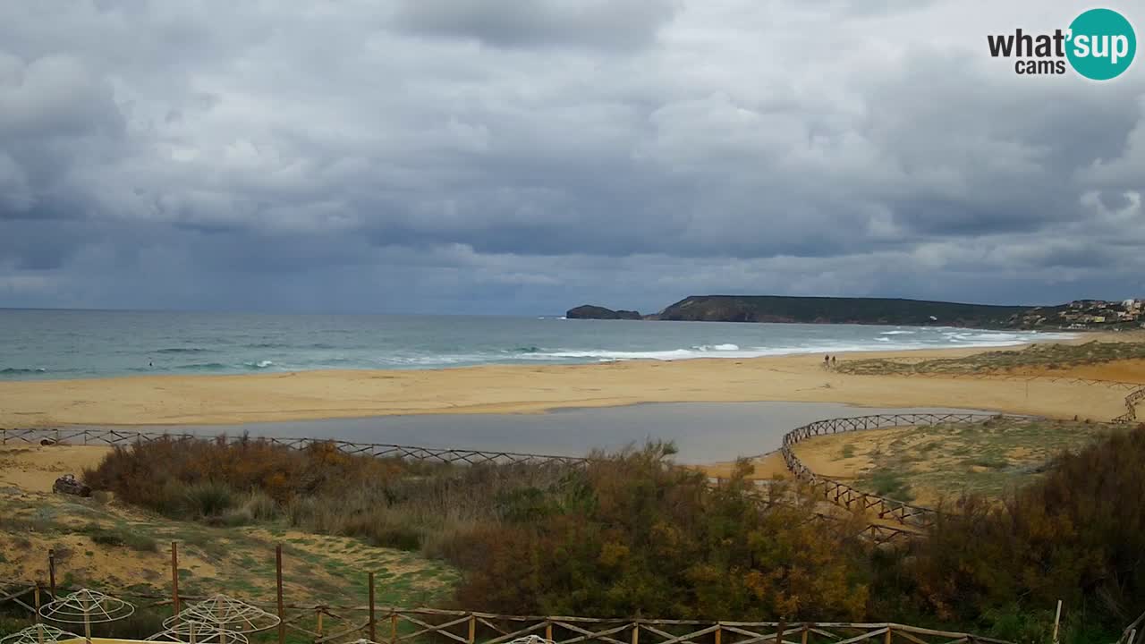 Webcam Torre dei Corsari – Liveblick auf den Strand von Punta Usai