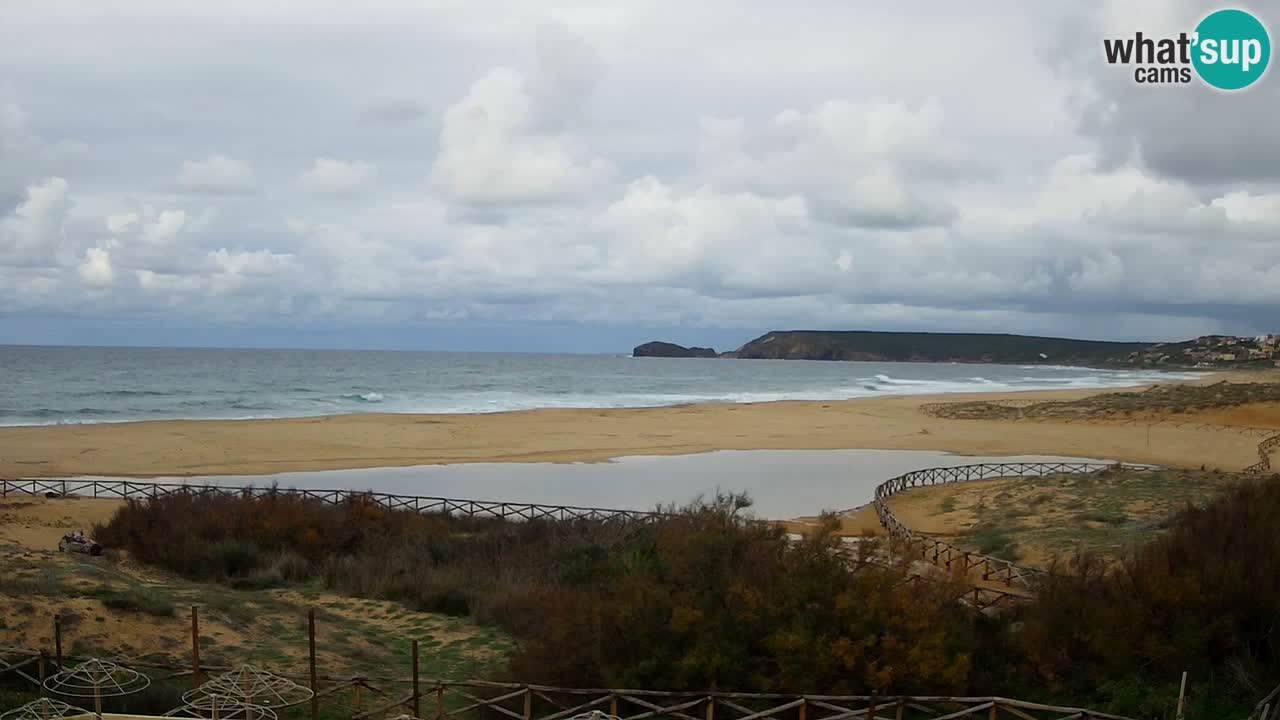 Webcam Torre dei Corsari – Vue en direct sur la plage depuis Punta Usai