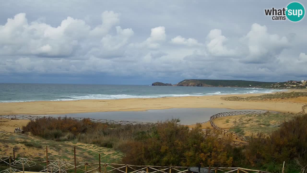 Cámara web Torre dei Corsari – Vista en directo de la playa desde Punta Usai