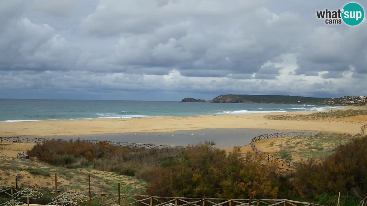 Web kamera Torre dei Corsari – Pogled uživo na plažu s Punta Usai