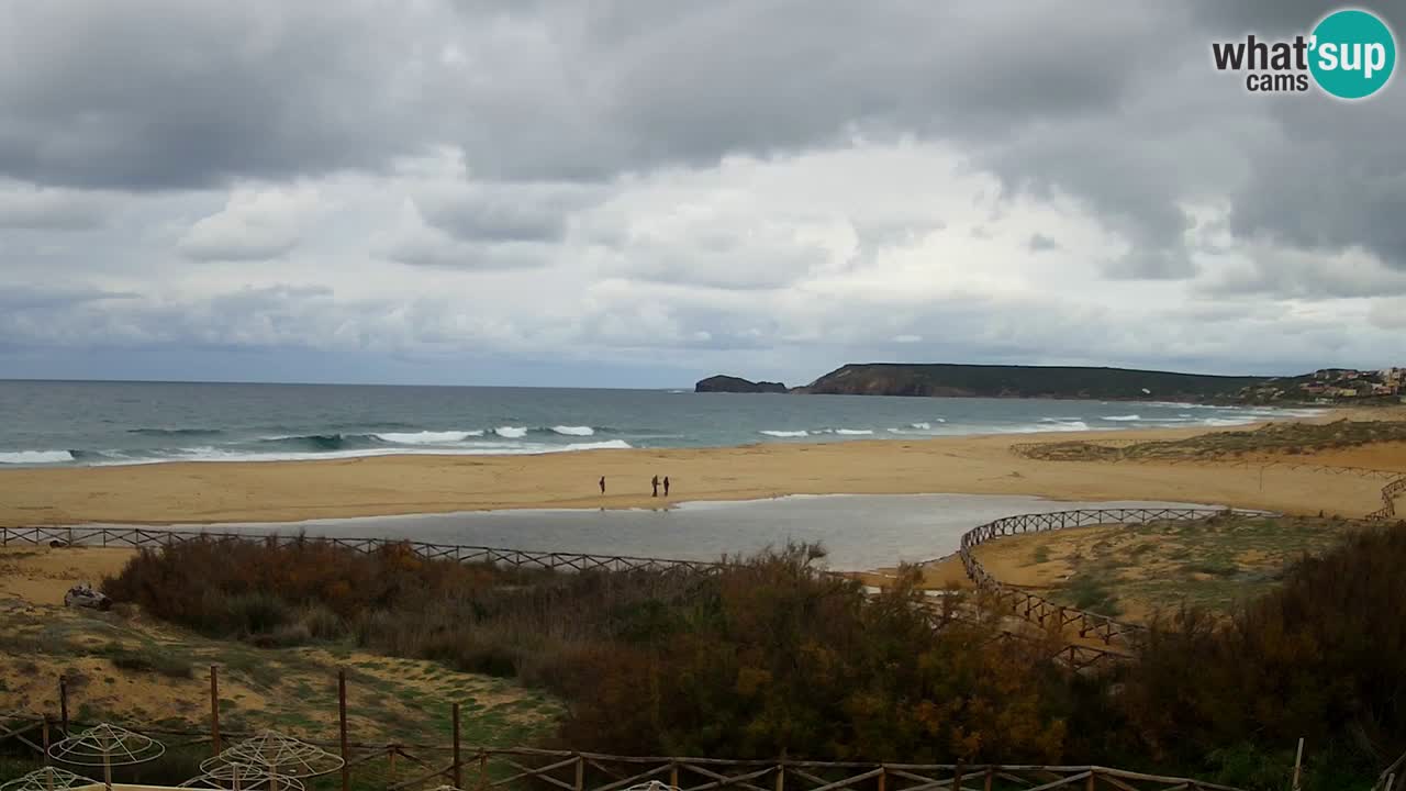 Webcam Torre dei Corsari – Liveblick auf den Strand von Punta Usai