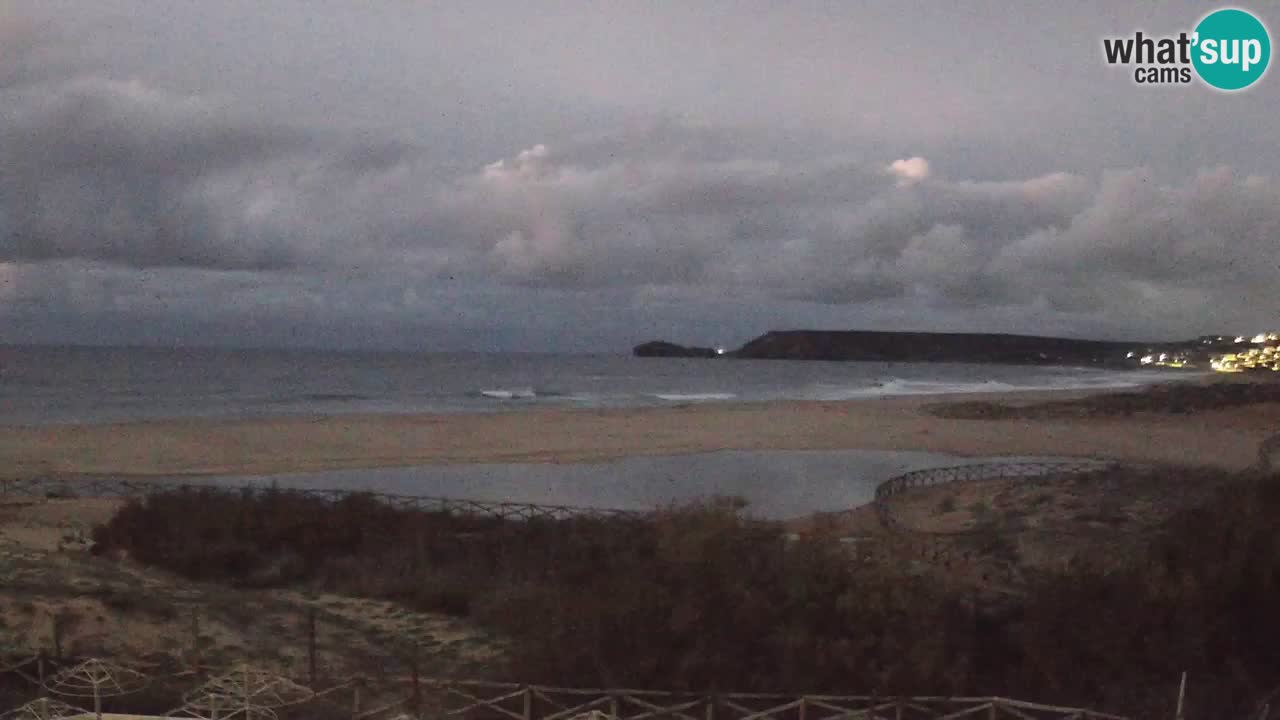 Webcam Torre dei Corsari – Vista live sulla spiaggia da Punta Usai
