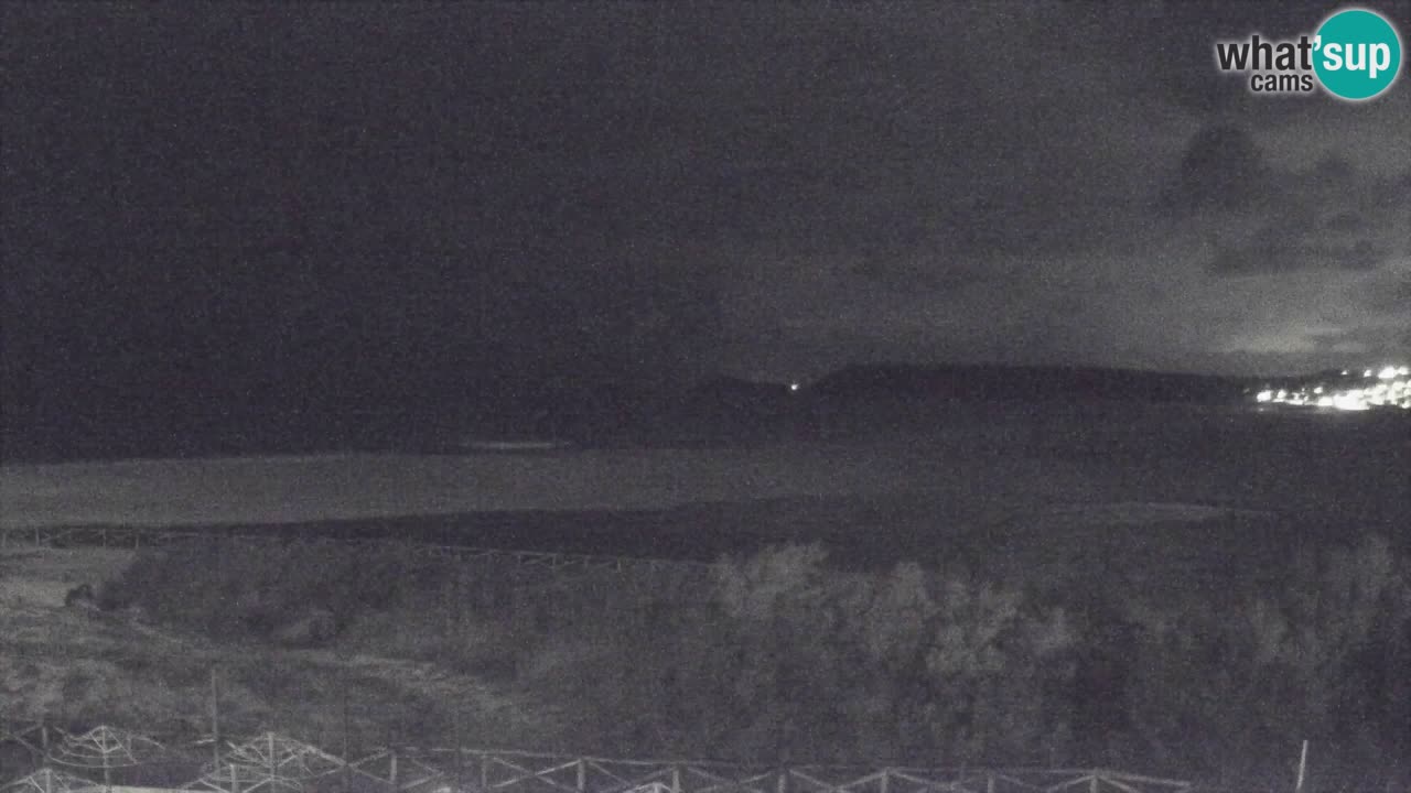 Webcam Torre dei Corsari – Liveblick auf den Strand von Punta Usai