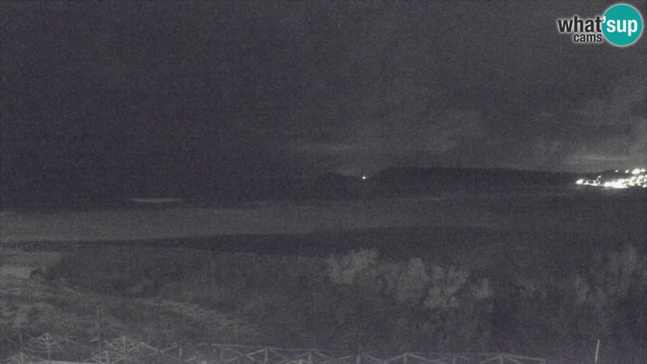 Webcam Torre dei Corsari – Vista live sulla spiaggia da Punta Usai