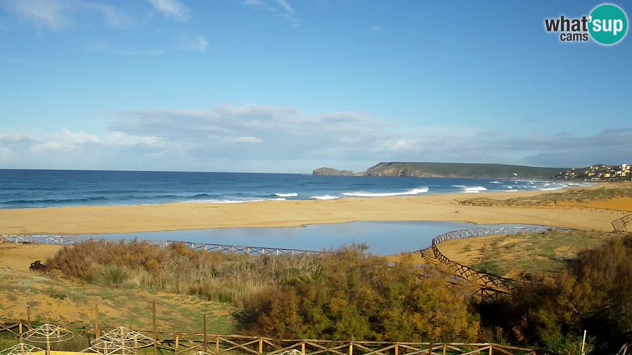Webcam Torre dei Corsari – Live Beach View from Punta Usai