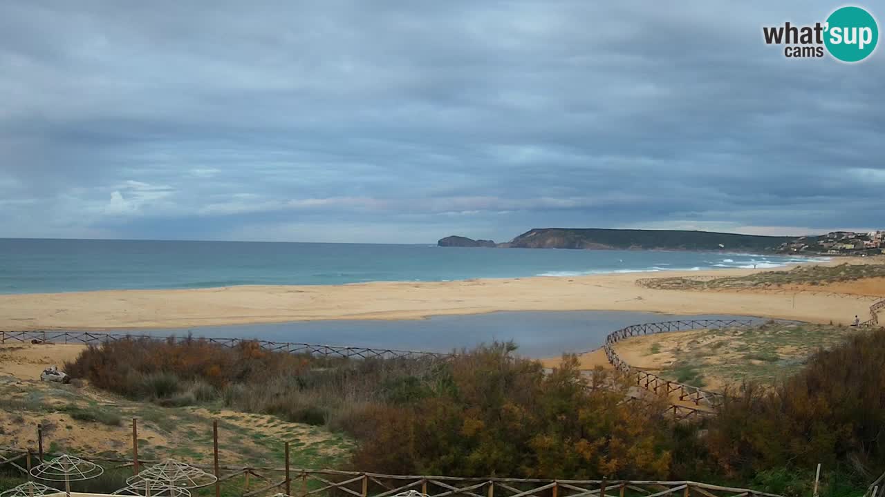 Web kamera Torre dei Corsari – Pogled uživo na plažu s Punta Usai