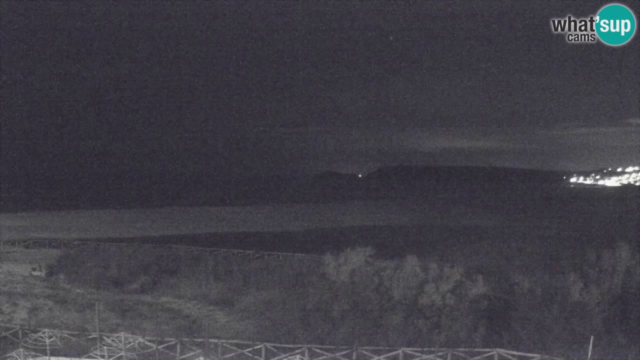 Webcam Torre dei Corsari – Liveblick auf den Strand von Punta Usai