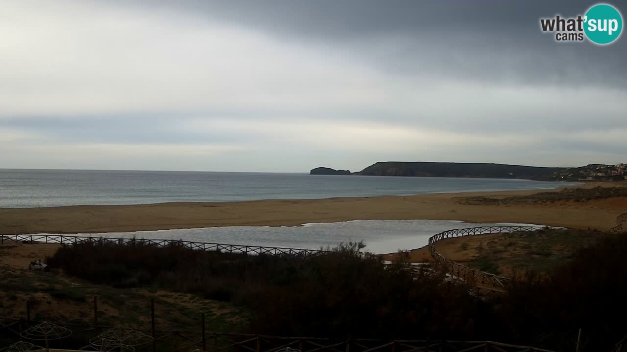 Webcam Torre dei Corsari – Vista live sulla spiaggia da Punta Usai