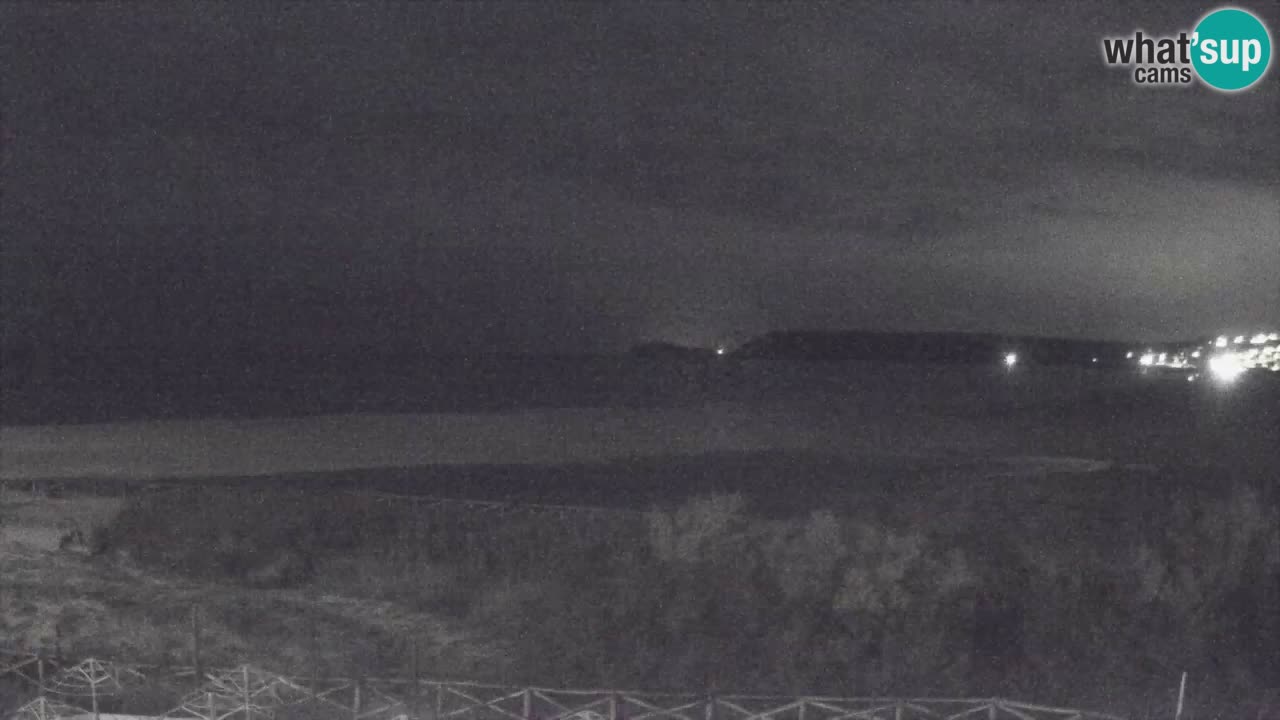 Webcam Torre dei Corsari – Liveblick auf den Strand von Punta Usai