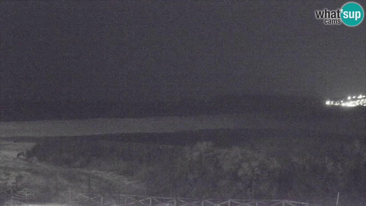Webcam Torre dei Corsari – Vue en direct sur la plage depuis Punta Usai
