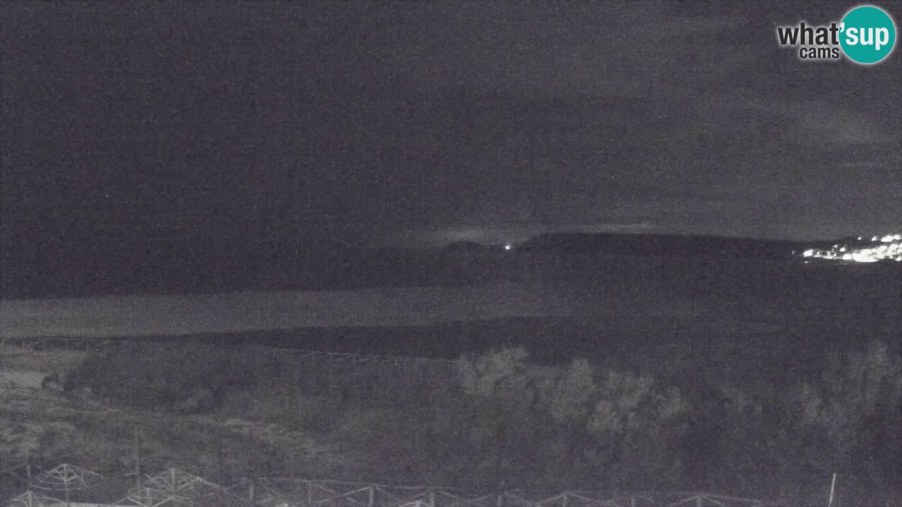 Webcam Torre dei Corsari – Live Beach View from Punta Usai