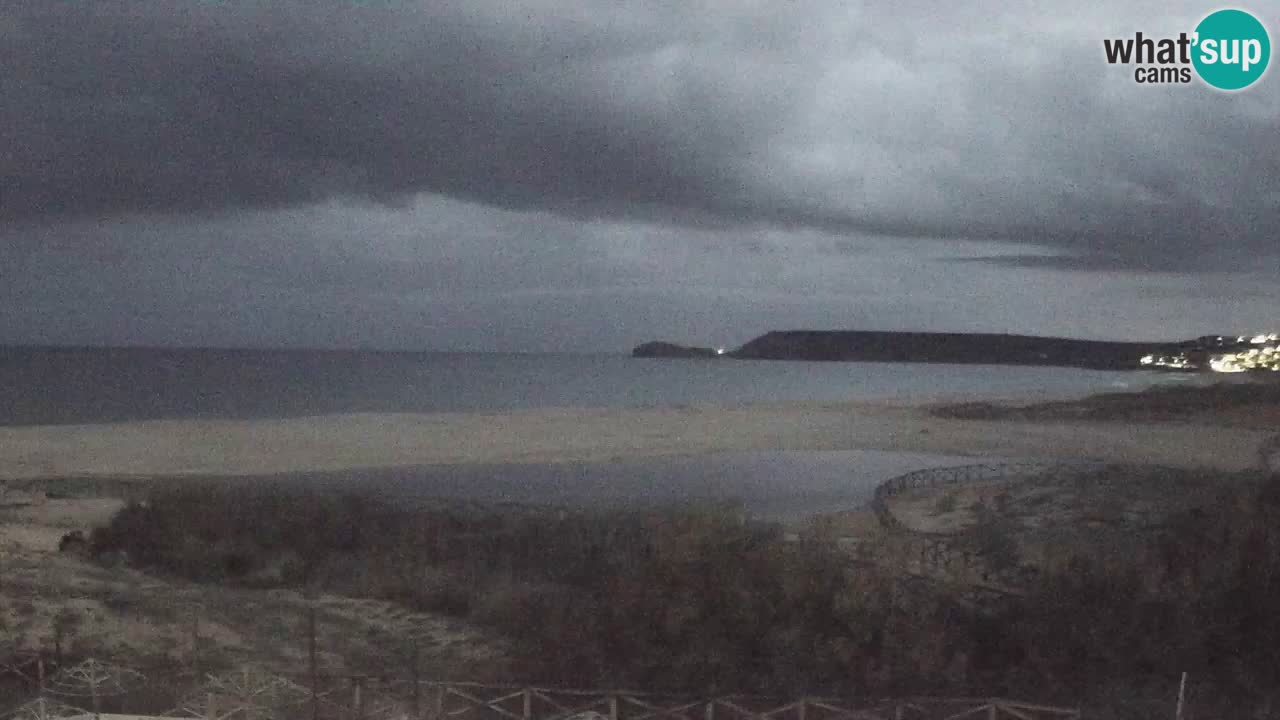 Webcam Torre dei Corsari – Vue en direct sur la plage depuis Punta Usai