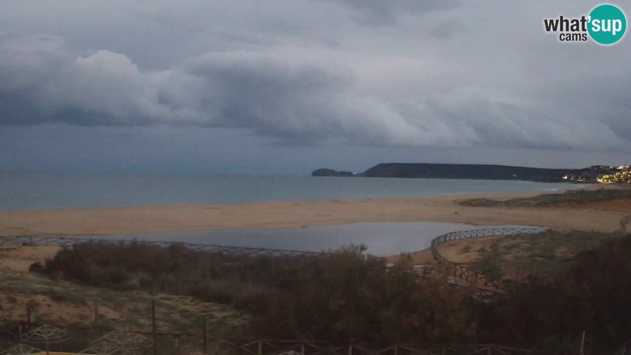 Webcam Torre dei Corsari – Liveblick auf den Strand von Punta Usai