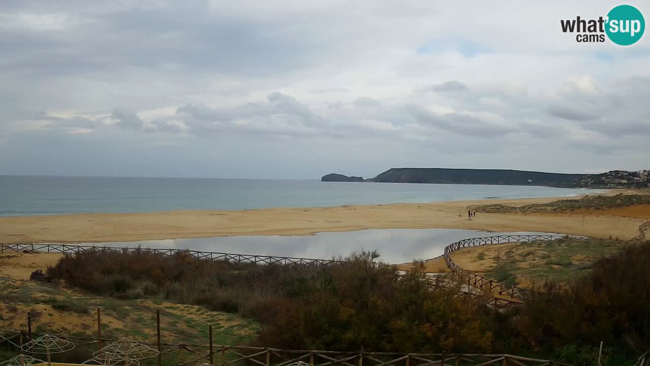 Webcam Torre dei Corsari – Vista live sulla spiaggia da Punta Usai