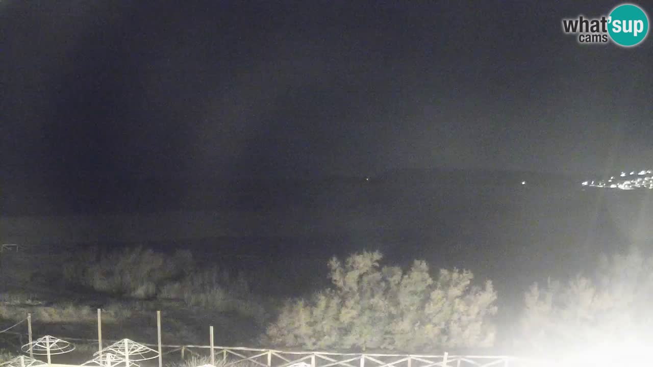 Webcam Torre dei Corsari – Liveblick auf den Strand von Punta Usai