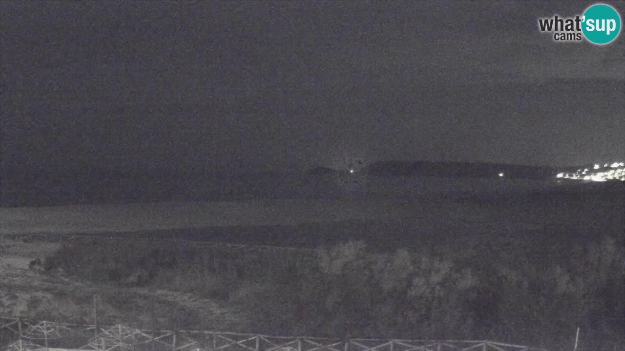 Webcam Torre dei Corsari – Live Beach View from Punta Usai