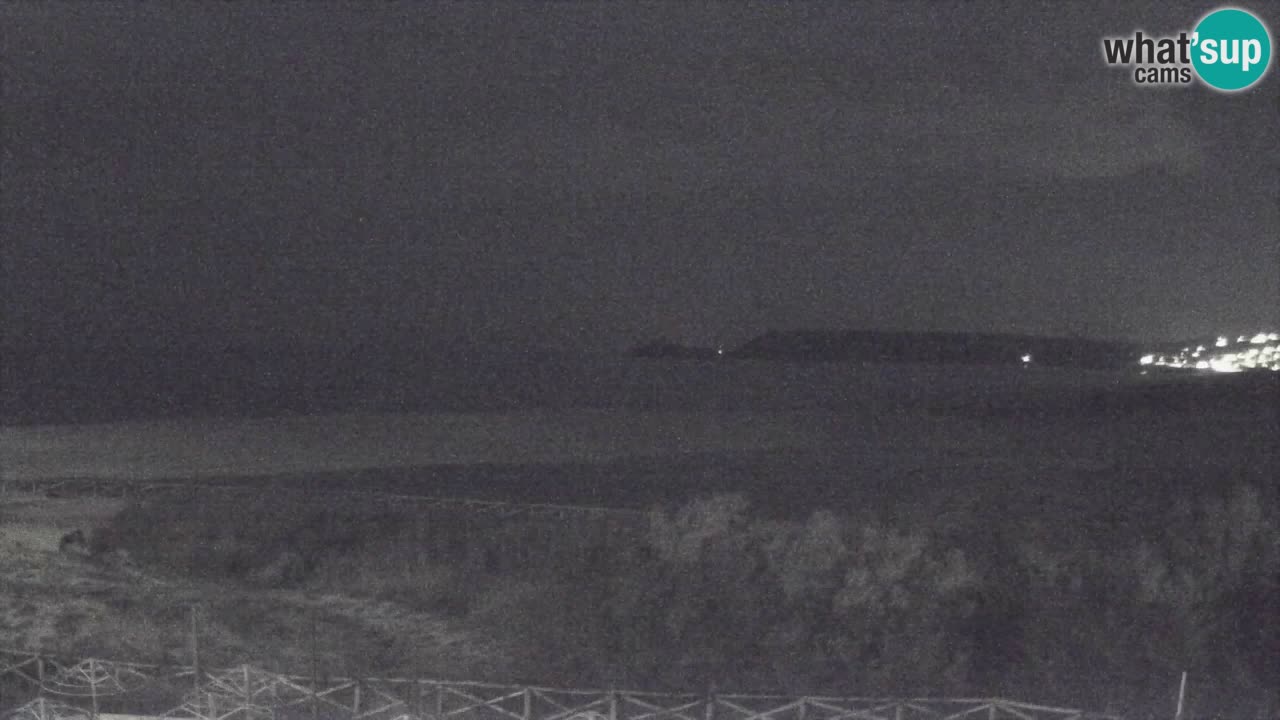 Webcam Torre dei Corsari – Liveblick auf den Strand von Punta Usai